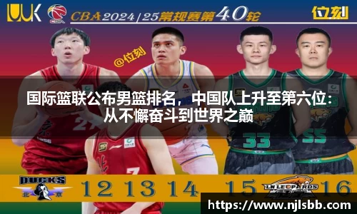 国际篮联公布男篮排名，中国队上升至第六位：从不懈奋斗到世界之巅